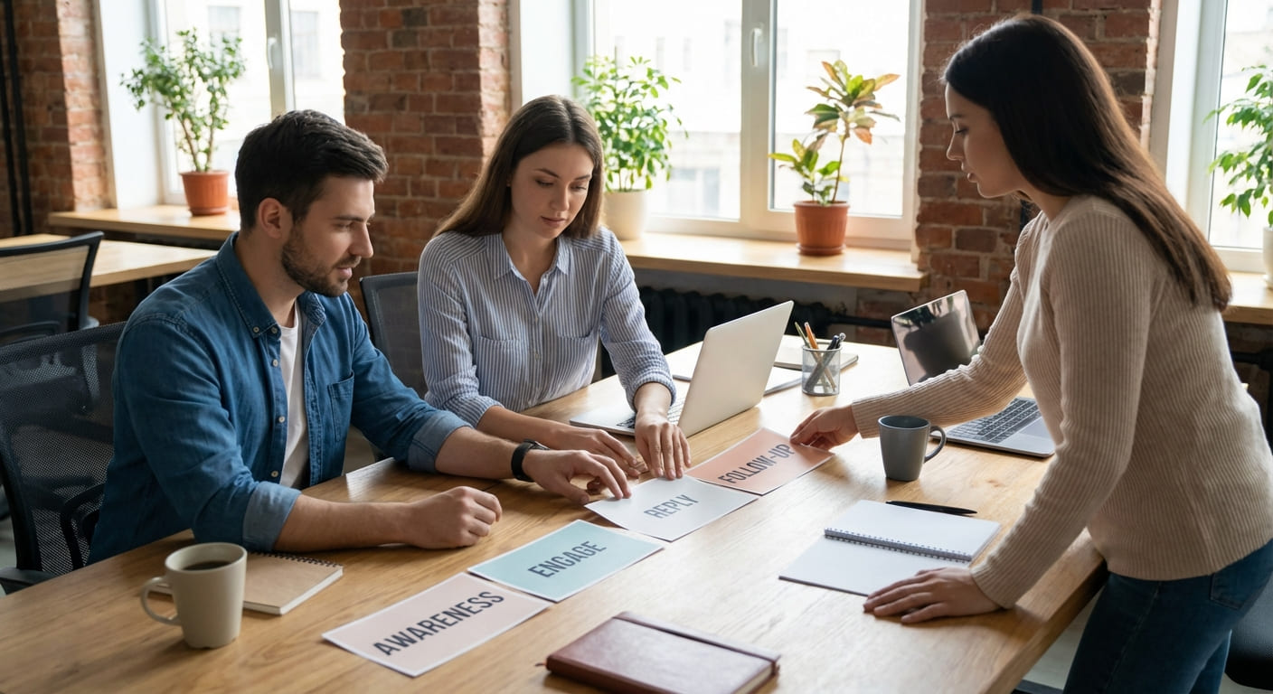 Цепочки многоэтапного взаимодействия с подписчиками